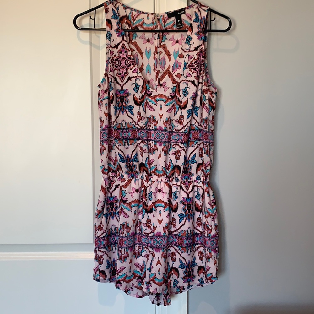 Patterned Romper - image 1